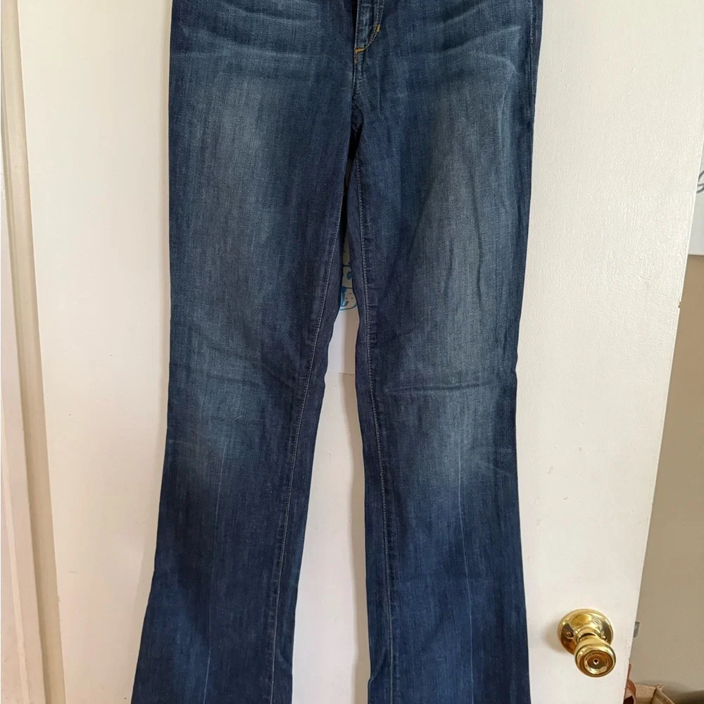 Joe's Jeans Classic Blue Wide Leg Women's Jeans - Picture 1 of 3